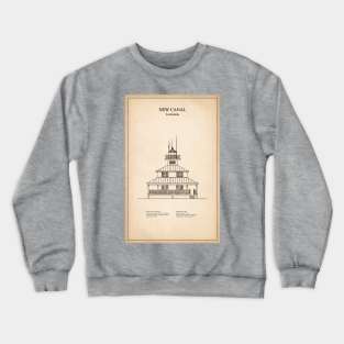 New Canal Lighthouse - Louisiana - SD Crewneck Sweatshirt